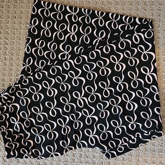 Kate Spade Black and Pink Bow Pajama Set - Picture 6 of 7